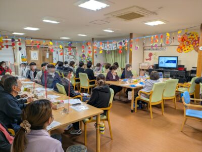 感染症について社内研修を実施