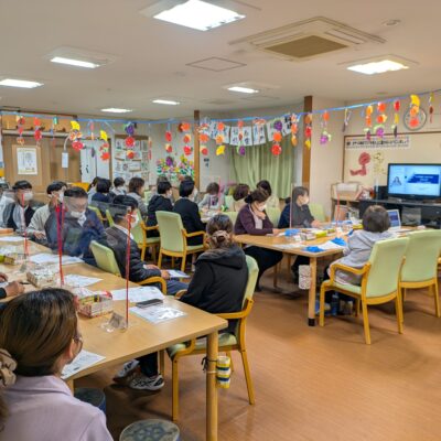 感染症について社内研修を実施